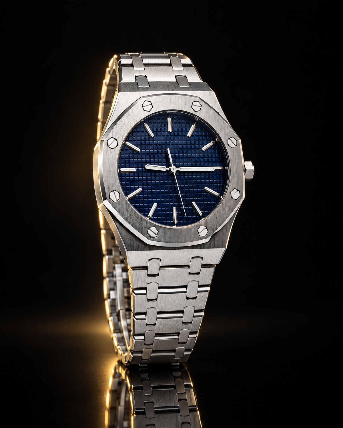Boxster Octagon PLATEADO AZUL